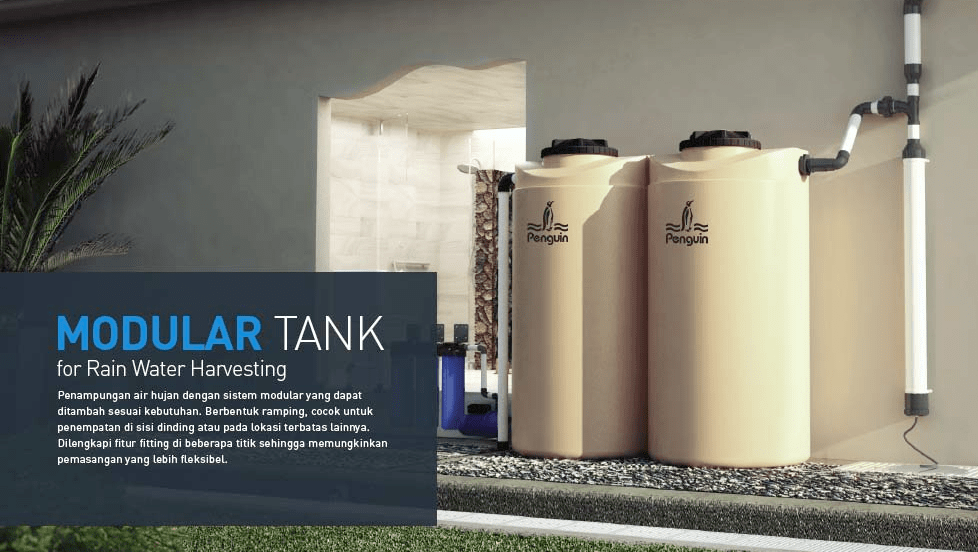 penguin tangki air hujan tangki modular kamarmandiku blog