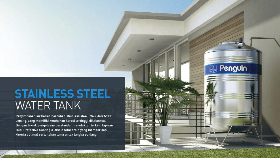 penguin tangki air stainless steel kamarmandiku blog home sweet home